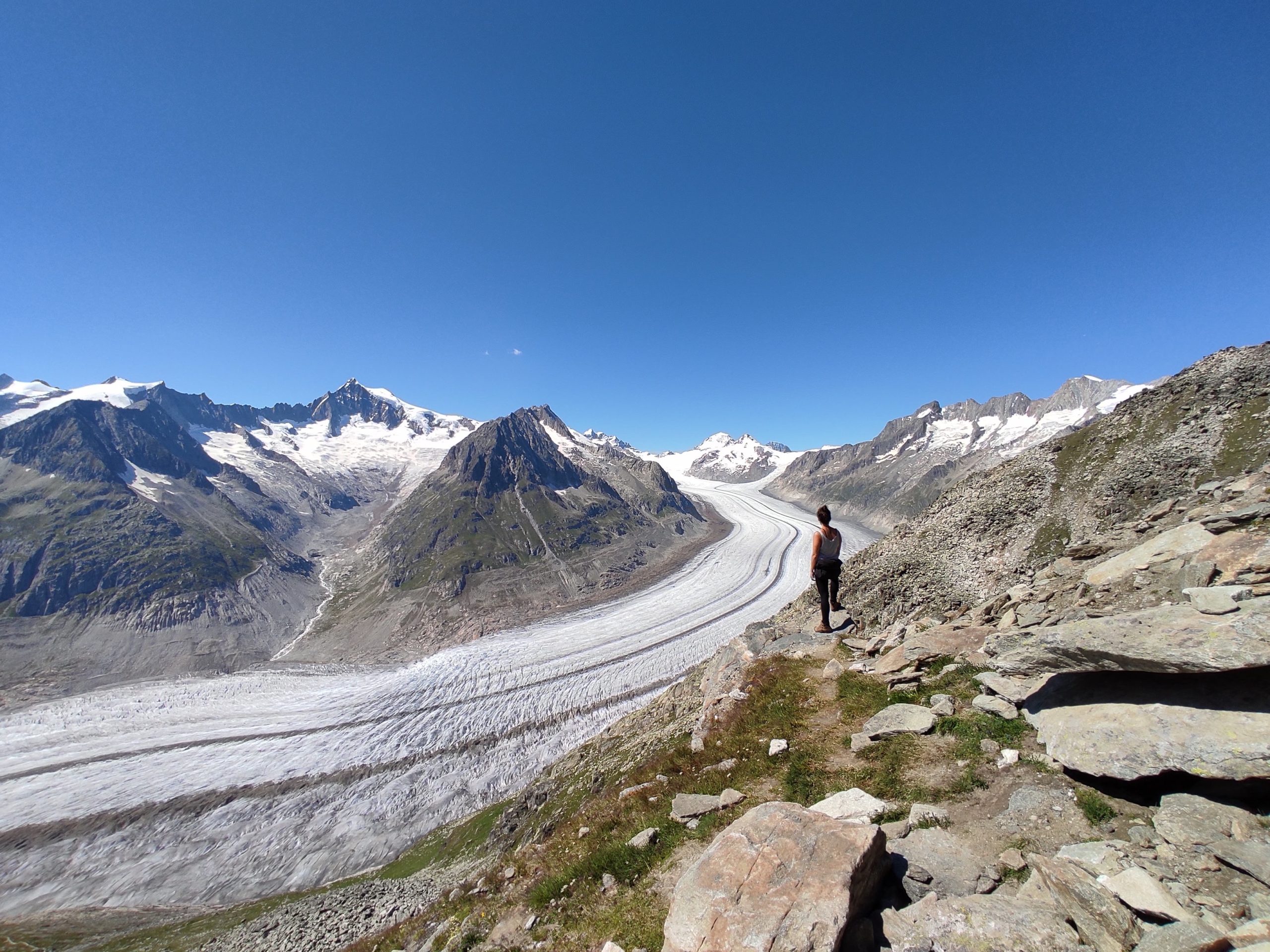 Ruta montaña Suiza - Glaciar Aletsch