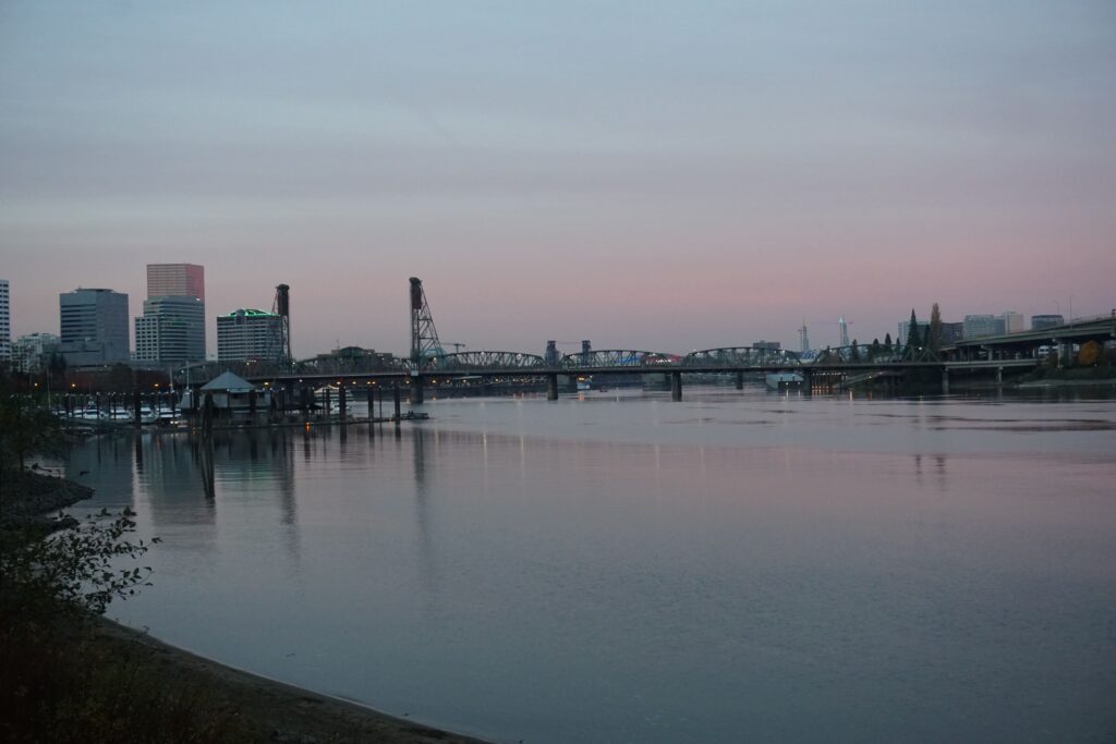 La ciudad de los puentes, Portland, Oregon. 