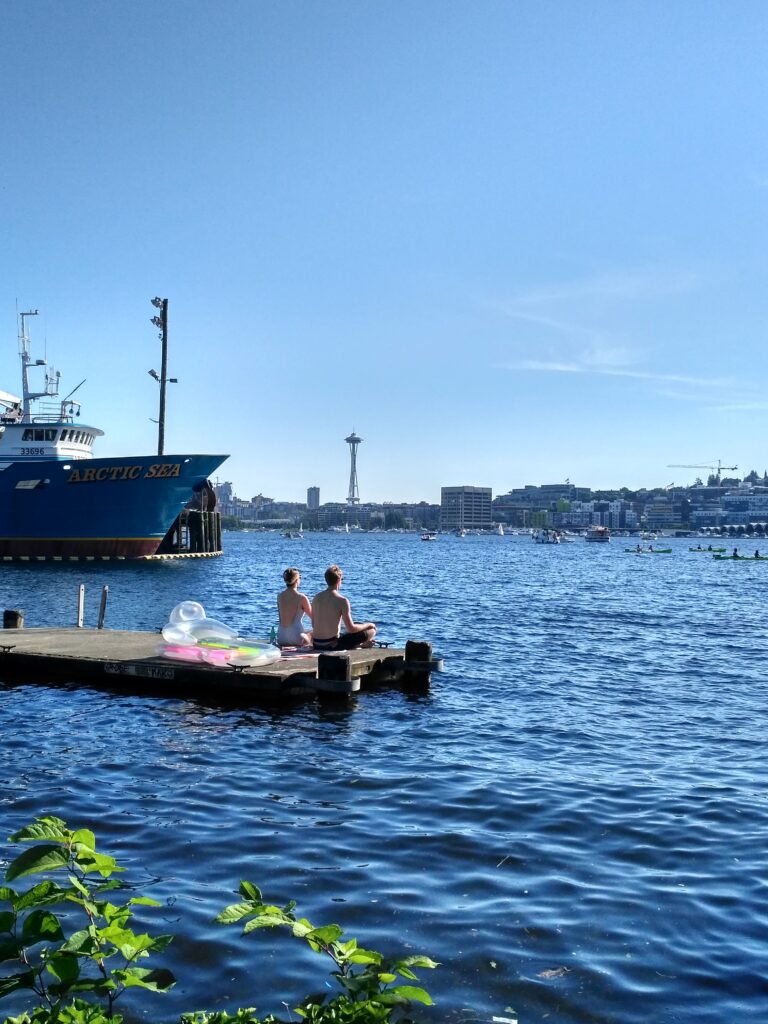 Lago en Seattle